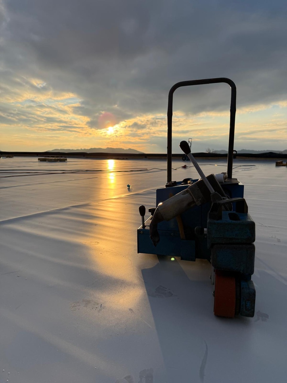 Flachdach Folienabdichtung Spengler